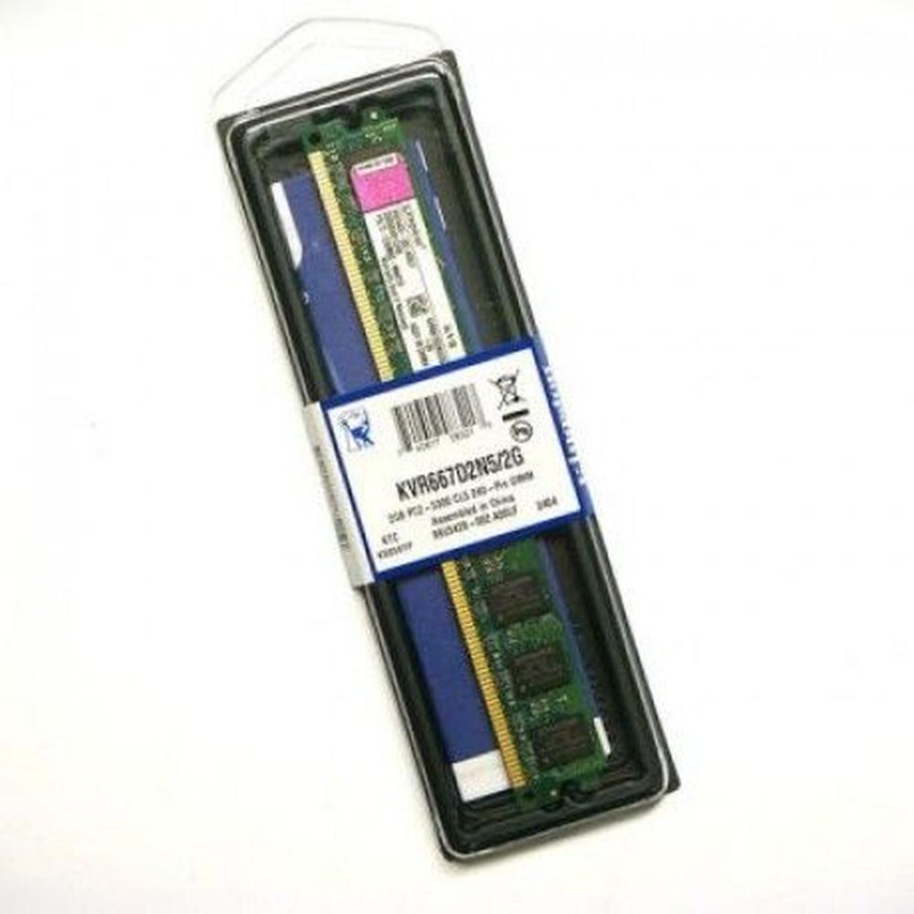 Memória Ddr2 2Gb 667Mhz Pc2-5300 - Kvr667D2N5/2G - Kingston 2 gb - Memória - Kingston