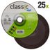 Miniatura Disco de Desbaste Metal 9 POL x 6,4 MM Furo 7/8 POL Classic Kit 25 Peças NORTON