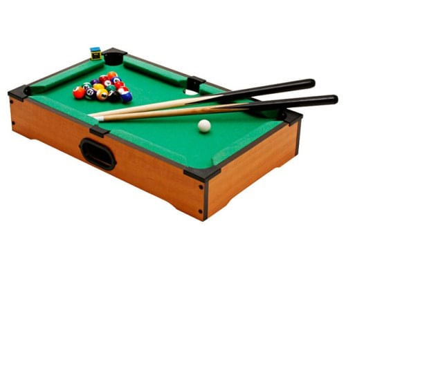 Jogo Mini Bilhar Sinuca Snooker em Madeira