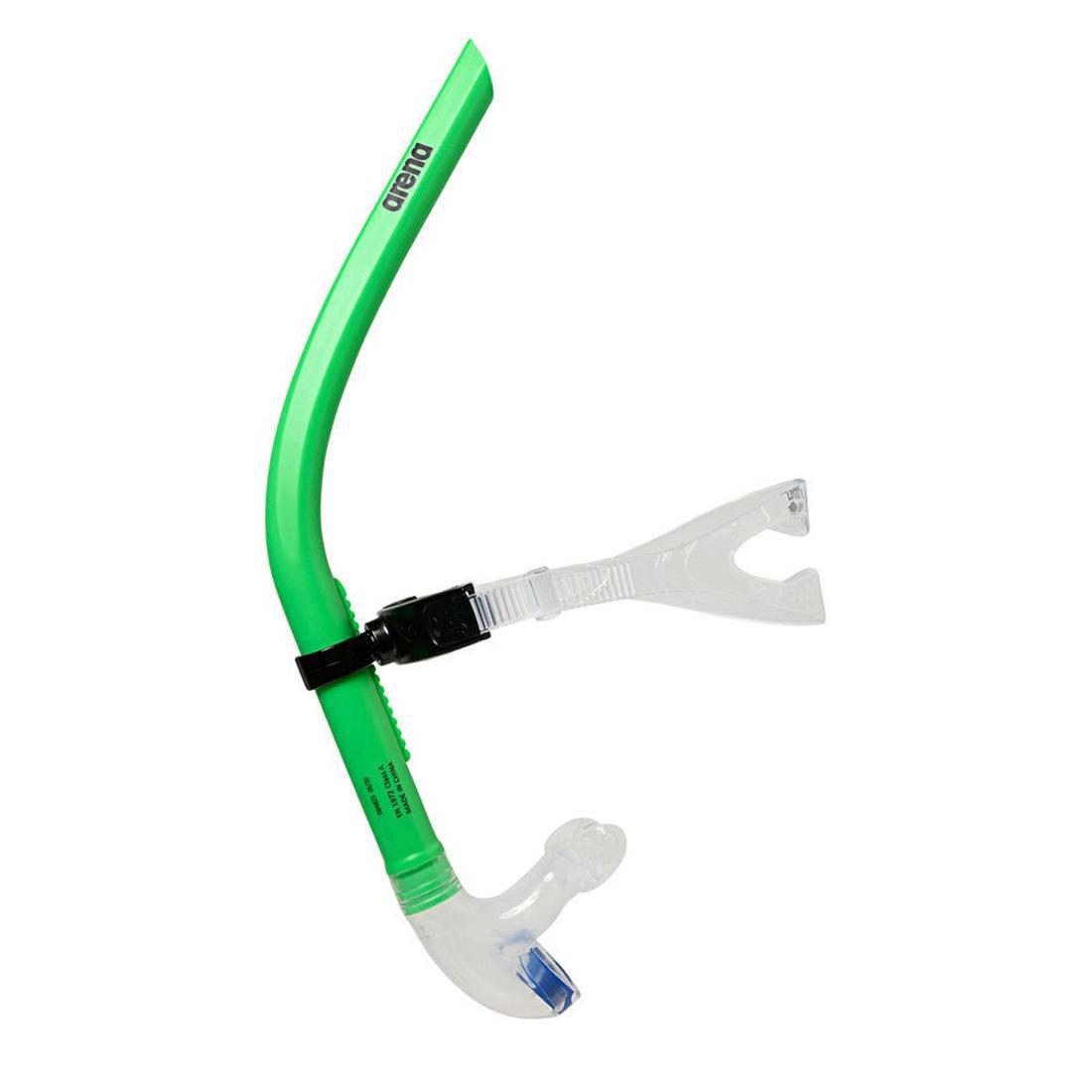 Snorkel Respirador Frontal Para Natação Swim Iii Arena Preto Preto - Snorkel - Arena - Swim - Ajustável