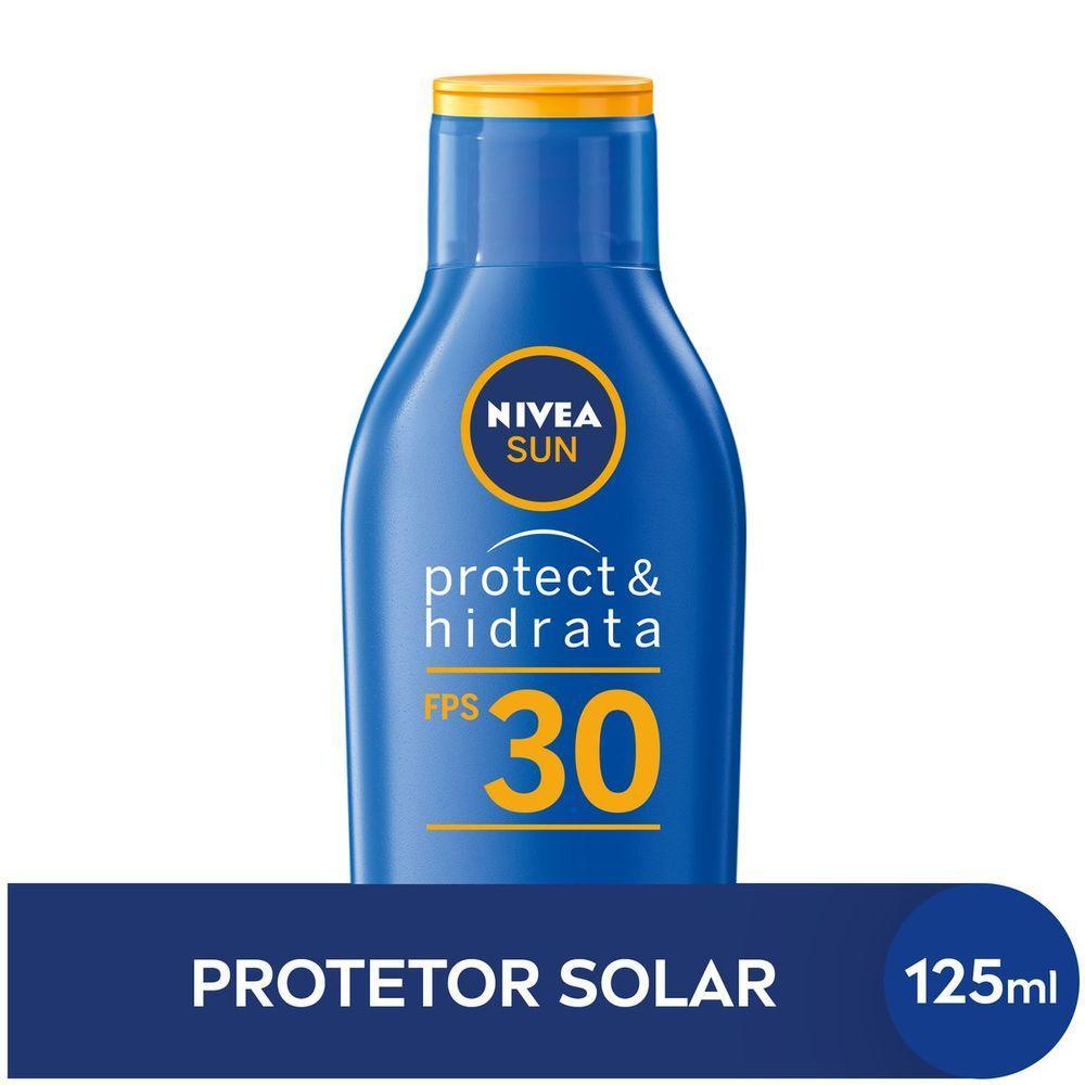 Kit 4 Protetores Solares Nivea Sun Protect&Hidrata Fps30 Protetor solar - Nivea - Sun - 30 - 125 ml - 125ml