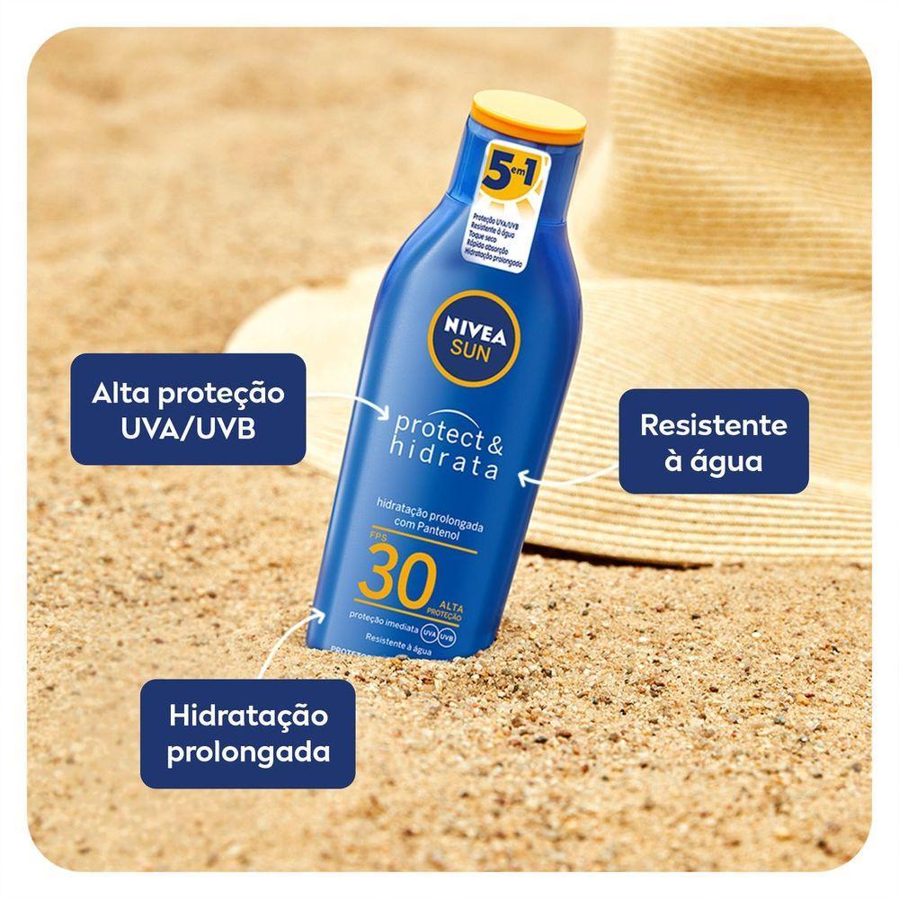 Kit 4 Protetores Solares Nivea Sun Protect&Hidrata Fps30 Protetor solar - Nivea - Sun - 30 - 125 ml - 125ml