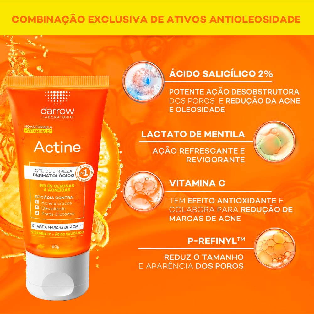 Darrow Actine - Sabonete Líquido 140g