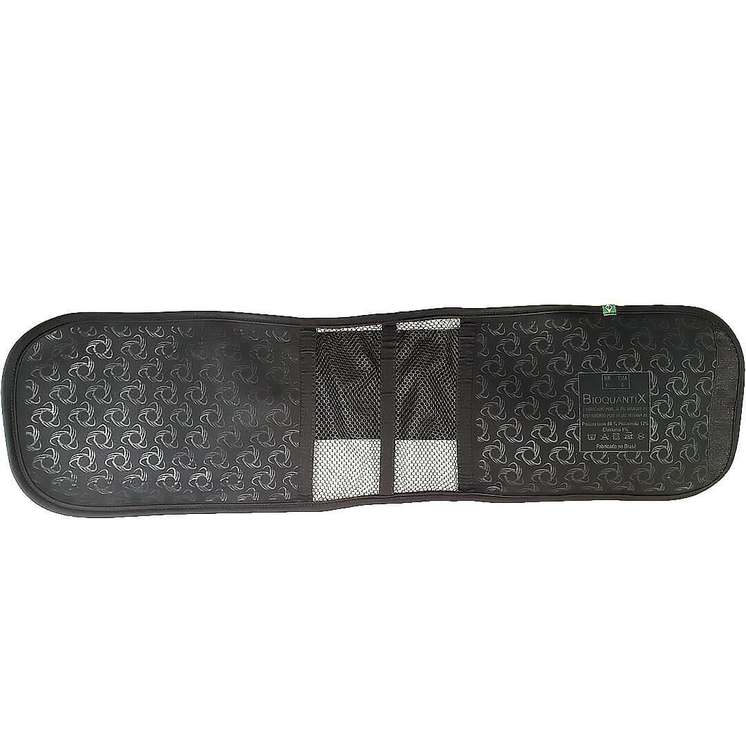 Cinta Modeladora Abdominal Com Infravermelho Bioquantix M Preto - Modelador corporal - Térmica - Feminino - Modeladora - Neoprene - M - Cinta modeladora - Barriga