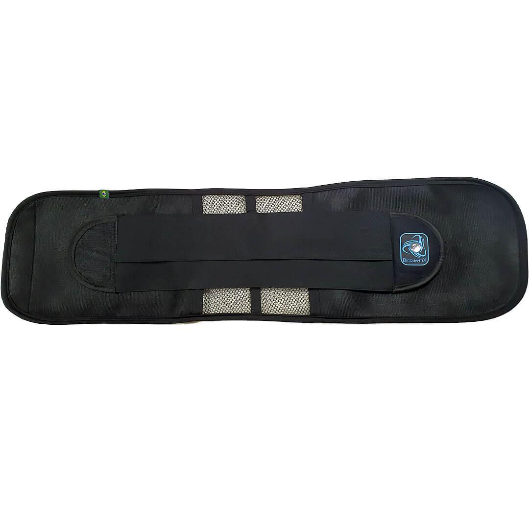 Cinta Modeladora Abdominal Com Infravermelho Bioquantix M Preto - Modelador corporal - Térmica - Feminino - Modeladora - Neoprene - M - Cinta modeladora - Barriga