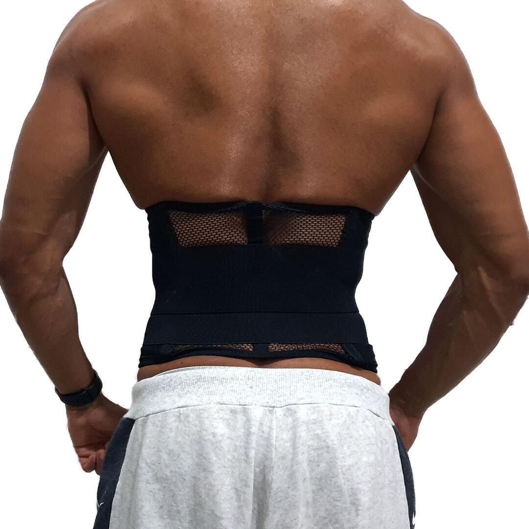 Cinta Modeladora Abdominal Com Infravermelho Bioquantix M Preto - Modelador corporal - Térmica - Feminino - Modeladora - Neoprene - M - Cinta modeladora - Barriga