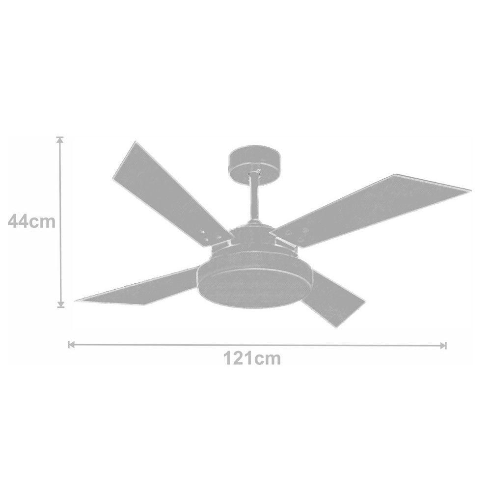 Ventilador Tecno Titanio 127V E Controle Remoto 110V