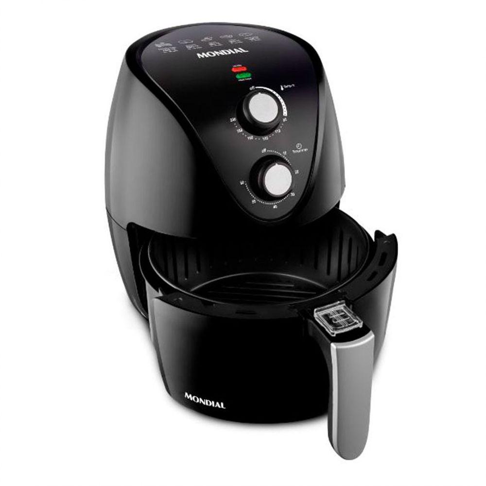Fritadeira Af31 3.5 Litros New Pratic Mondial Preto 127v 110V
