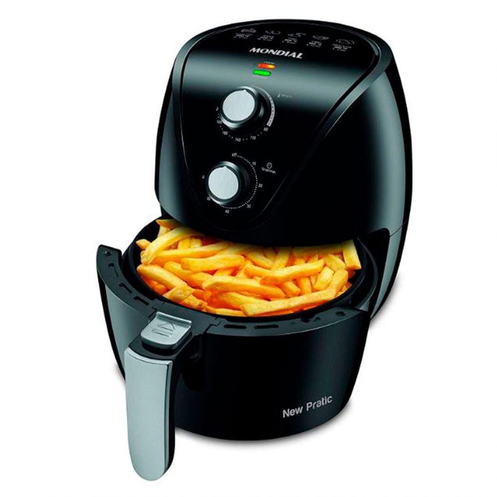 Fritadeira Af31 3.5 Litros New Pratic Mondial Preto 127v 110V