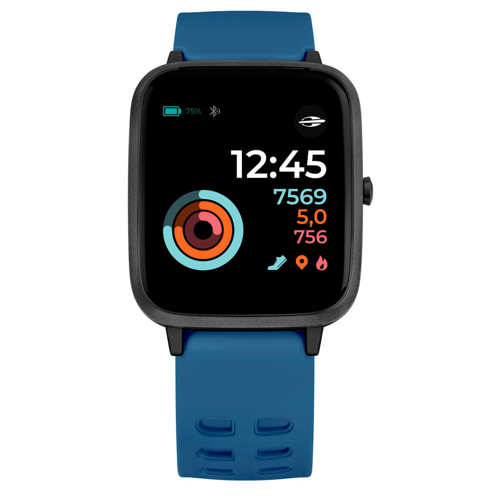 Smartwatch S9 Relógio Inteligente Unissex Para Android E Ios
