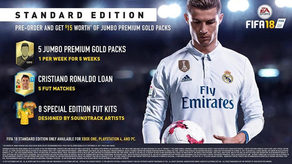 FIFA 18 for PlayStation 4