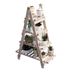 Miniatura Armário De Madeira Organizadora Prateleiras Pinus Pallet