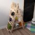 Miniatura Armário De Madeira Organizadora Prateleiras Pinus Pallet