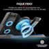 Miniatura Base Para Notebook 5 Coolers 5 Ajustes Suporte Celular Trust