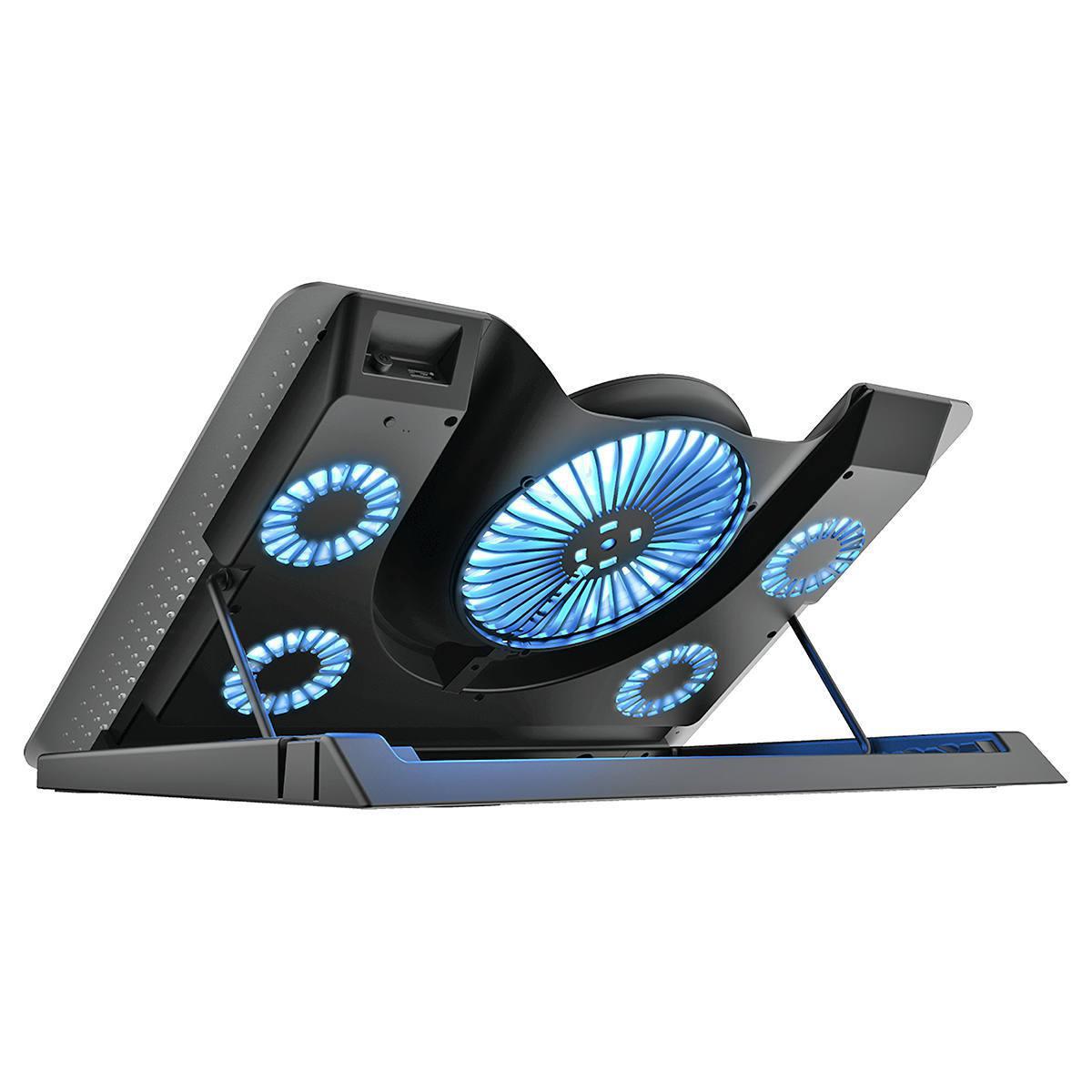Base Para Notebook 5 Coolers 5 Ajustes Suporte Celular Trust