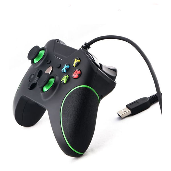 Controle Xbox 360 com Fio p/ PC - Jogabilidade Precisa e Confortável