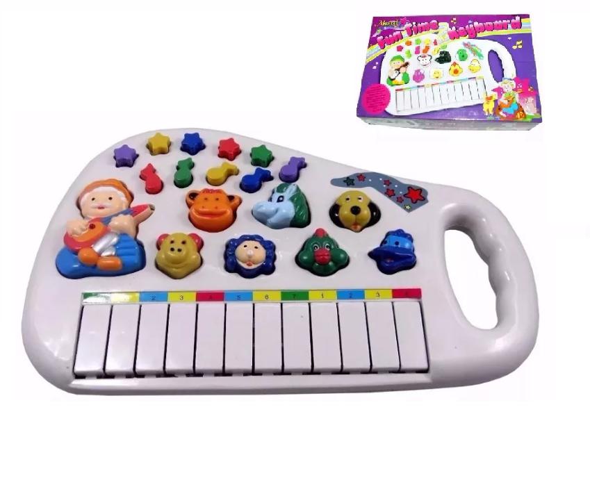 Brinquedo Piano Pianinho Musical Infantil Meninos Meninas Animal