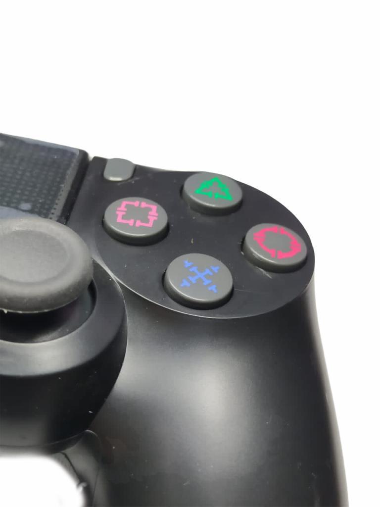 Controle Ps4 Joystick Sem Fio Wireless Recarregável Preto em