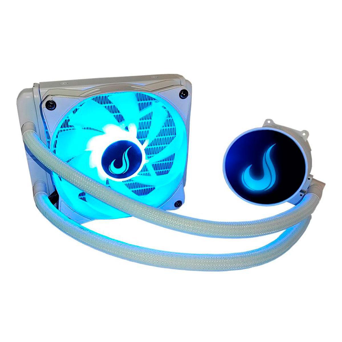 Water Cooler Rise Mode Frost Z120 120Mm Rgb Amd/Intel Branco