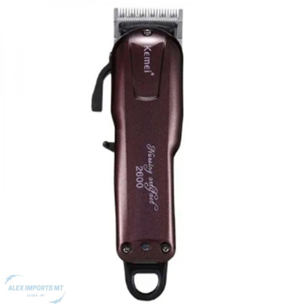 Máquina Corta Cabelo Kemei Aparador Para Cabelereiro