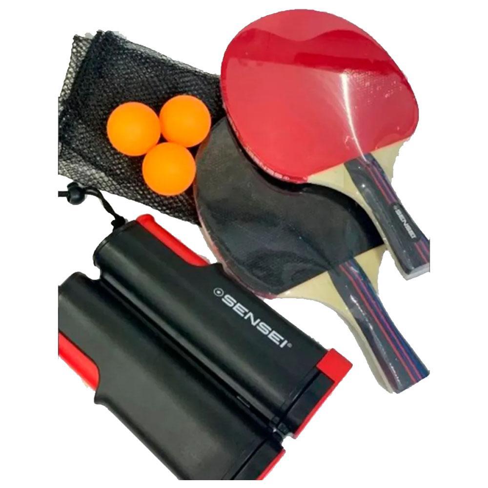 Mini Mesa de Ping Pong 15mm MDP com 2 Raquetes 1 Bolinha Rede e Suporte  Procópio