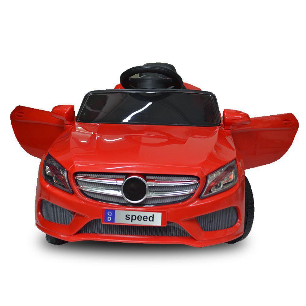 Carro Eletrico Multikids Ride On Speed 12V Controle Remoto - Maçã