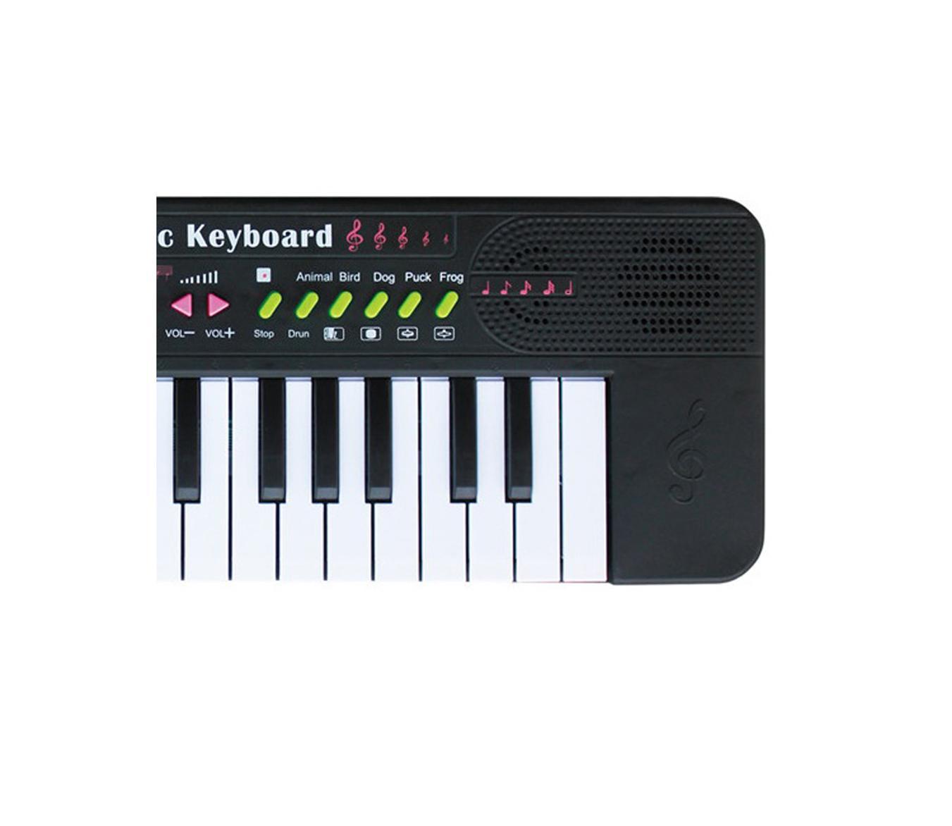 Teclado Infantil Musical 32 Teclas Keys Com Microfone Piano na