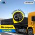 Miniatura Lona Caminhão Locomotiva Pvc Preta Tipo Lonil Argola 7X2M