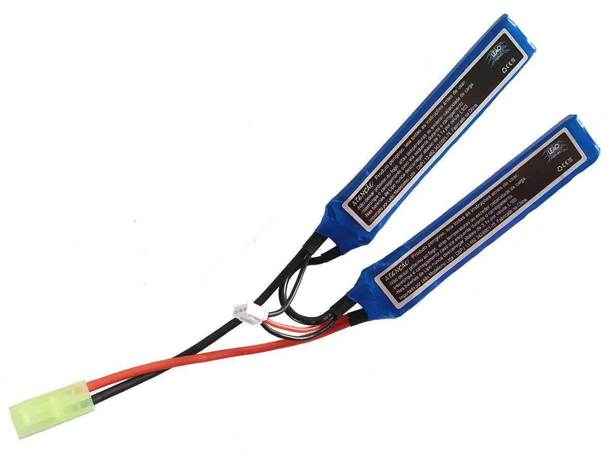 Bateria Lipo 7.4V 1100 Mah 2 S 20 C Leão Modelismo