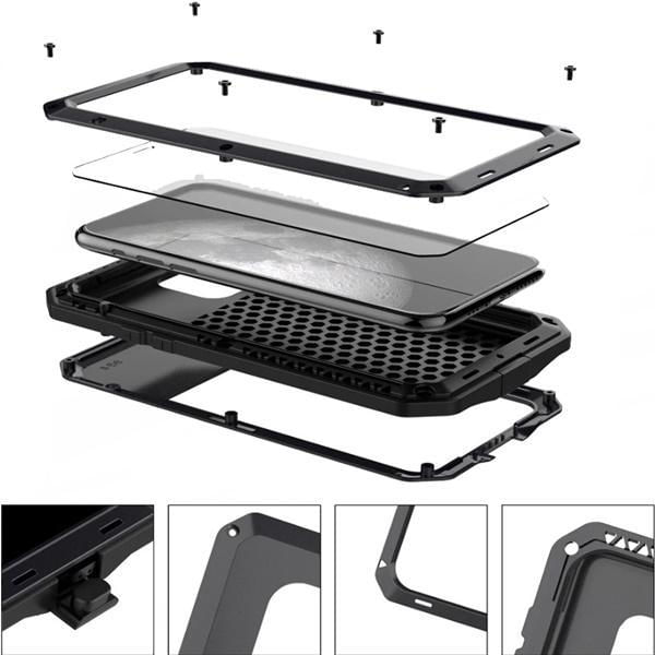 Capa Case Capinha Iphone Xr Anti Shock Armadura Queda Metal
