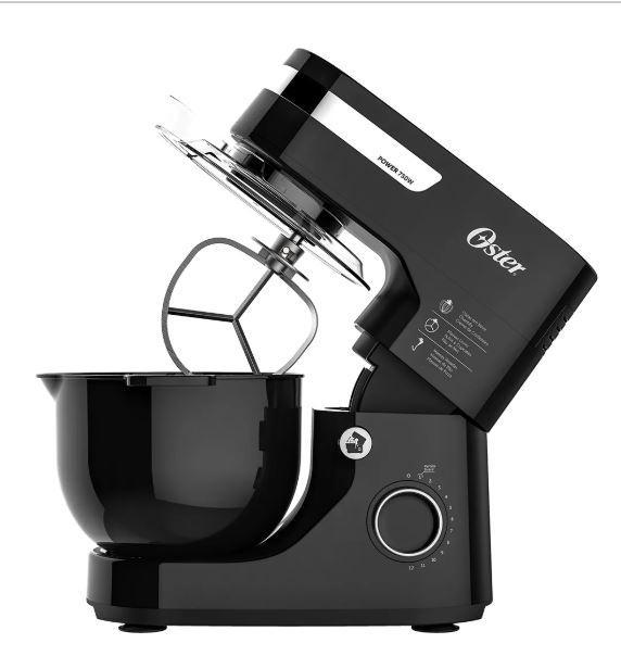 Batedeira Planetária Oster 750W Obat610 Preta 220V