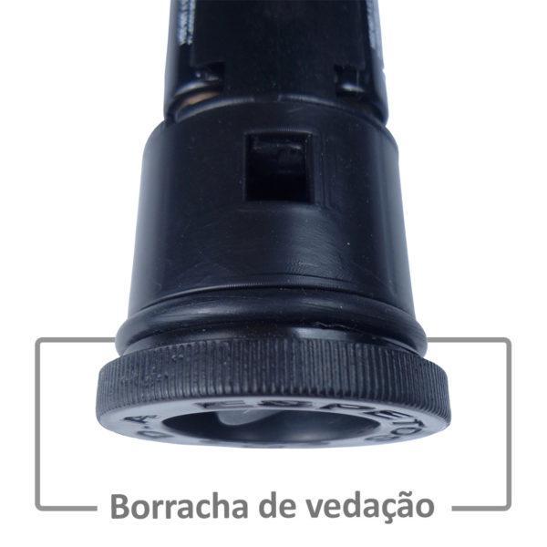 Kit 2 Espetos Giratórios A Pilha + Cesto De Coração