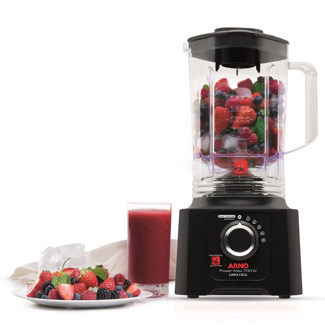 Liquidificador Arno Power Max 700 Limpa Fácil Ln60 5V+Pulsar