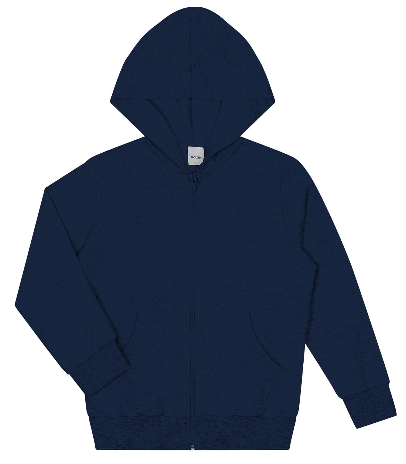 Jaqueta Infantil Masculina Básico Rovitex Kids Azul 1