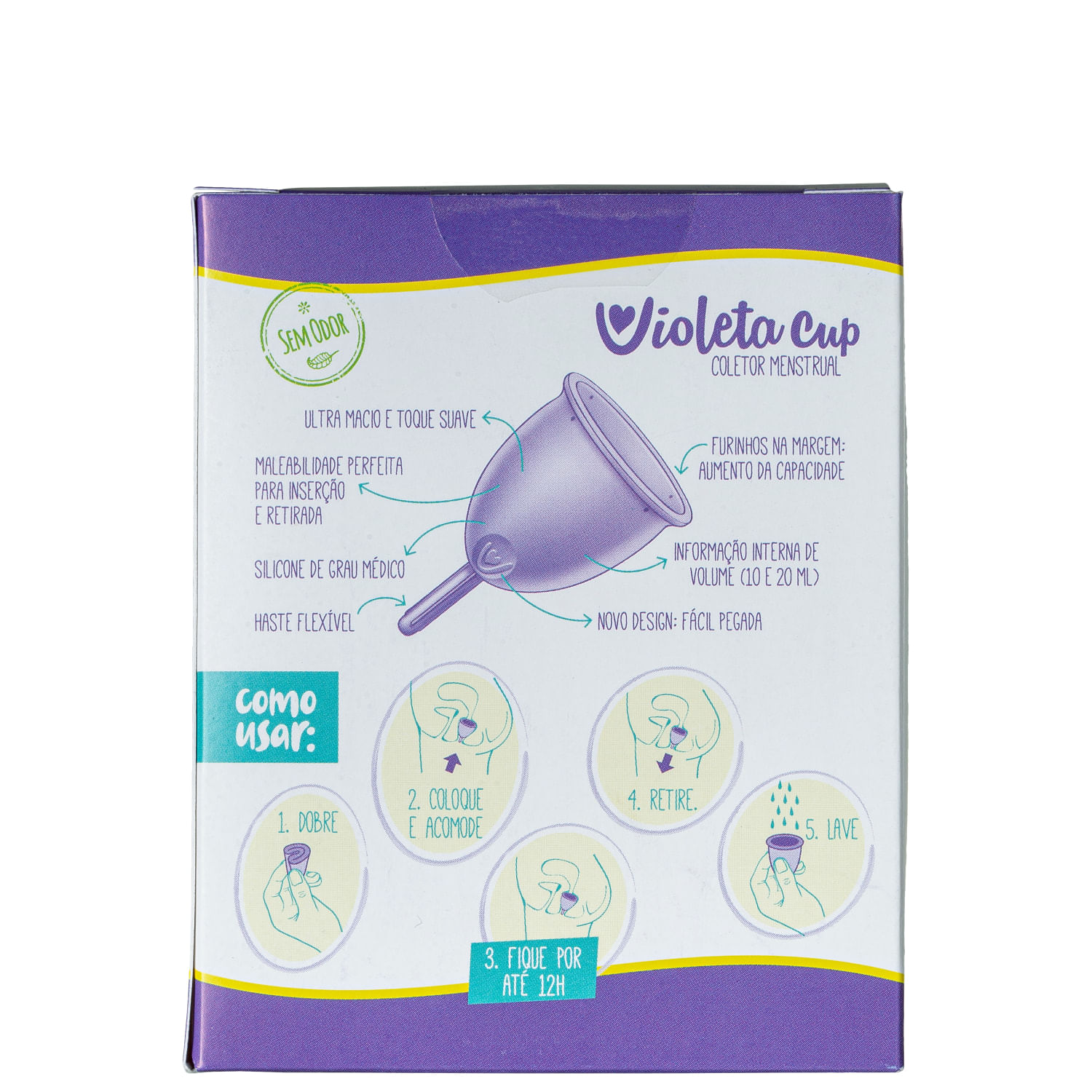 VIOLETA CUP COLETOR MENSTRUAL … | Inter Shop