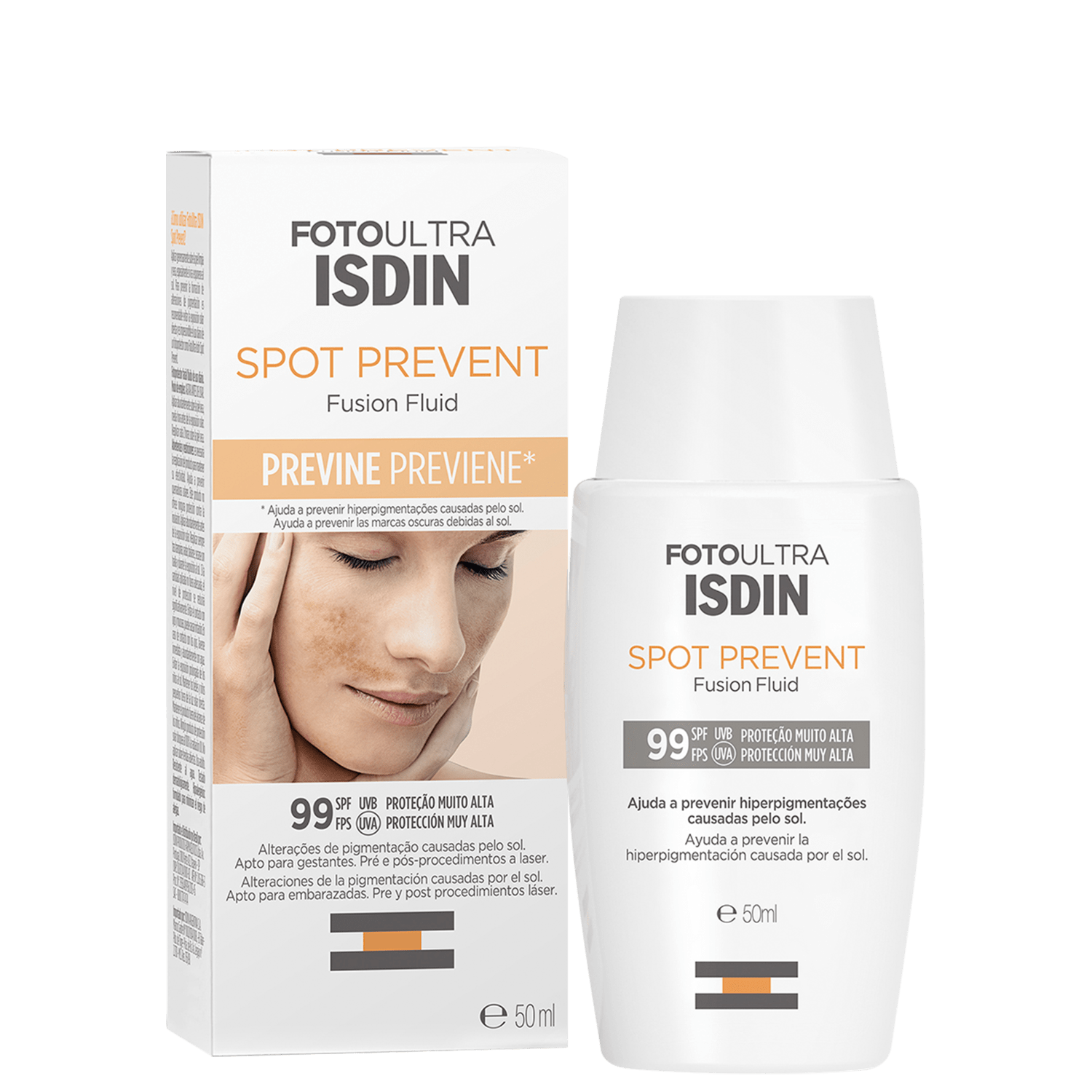 Isdin Foto Ultra Spot Prevent Fps99 Protetor Solar 50ml Blz