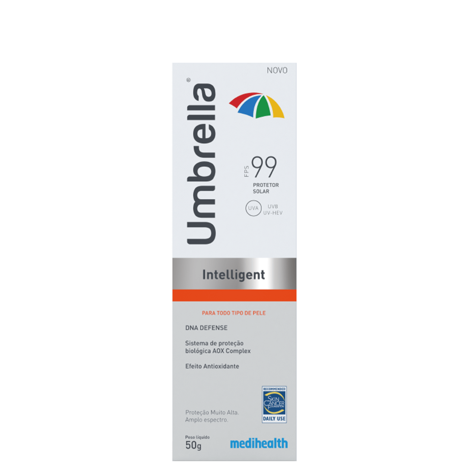 Umbrella Intelligent FPS 99 - Protetor Solar Facial 50g