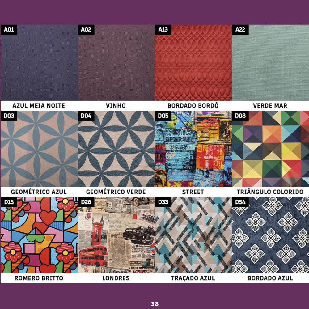 Catálogo De Tecidos e Cores Para Poltronas e Puffs Suede