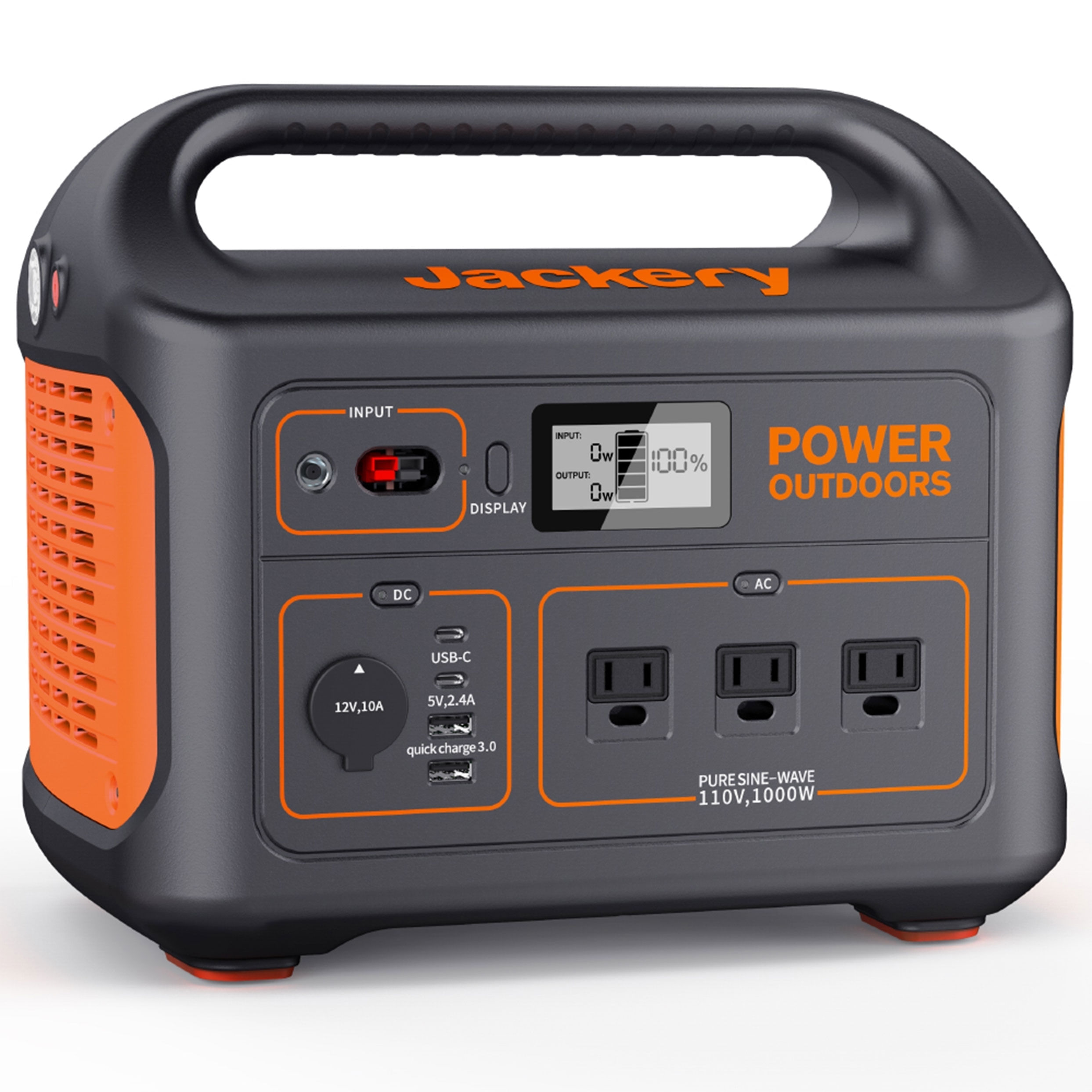 Gerador de Energia Portátil Solar Jackery Explorer 880, 110V 880W
