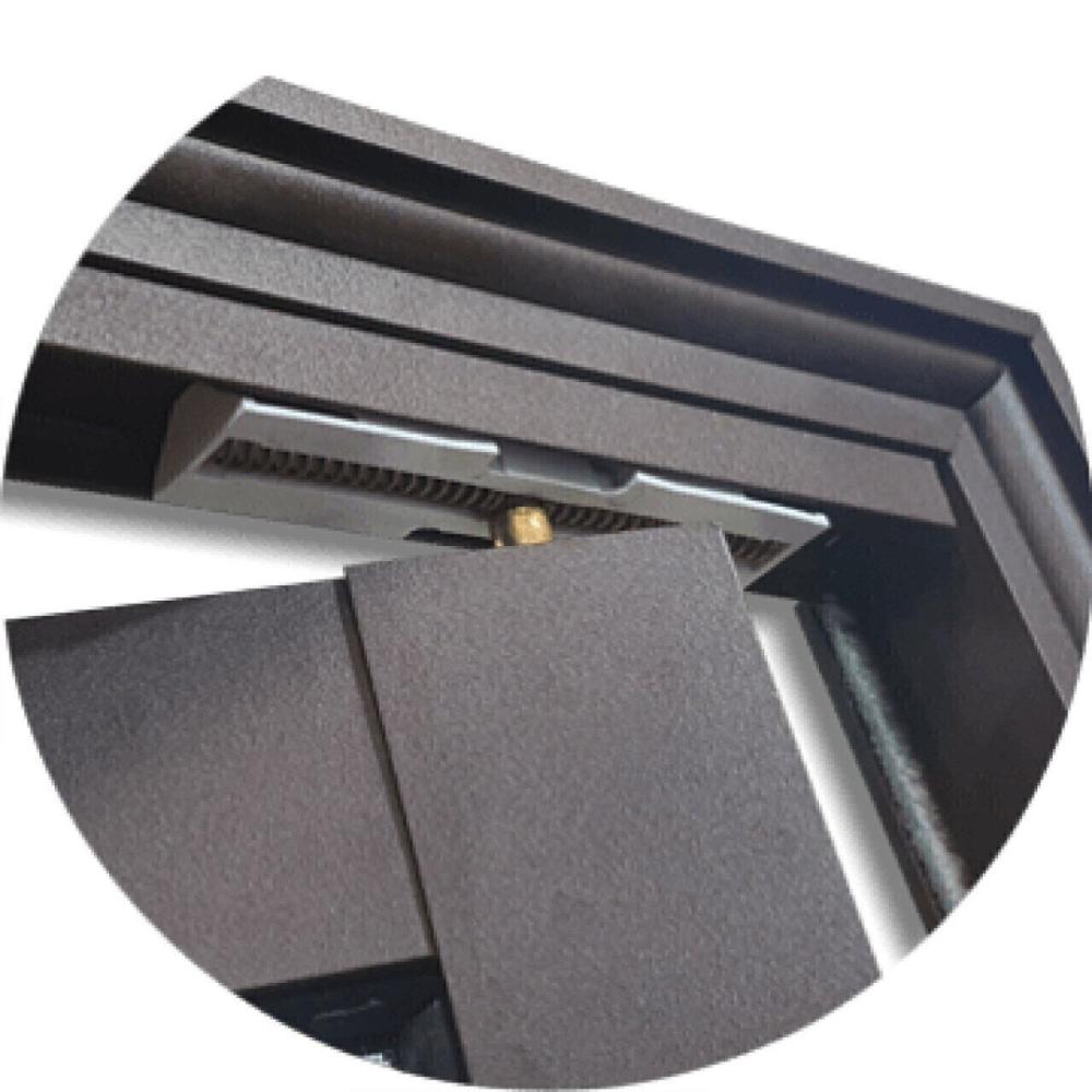 Porta Camarão Lambril Linha 25 210x60cm Brimak Corten