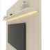 Miniatura Estante Home para TV até 85 Polegadas com LED Requinte 220cm Gelius Móveis Off White
