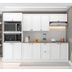 Miniatura Cozinha Completo 11 Portas 2 Gavetas 2 Nichos para Forno Unna Poliman Móveis Branco