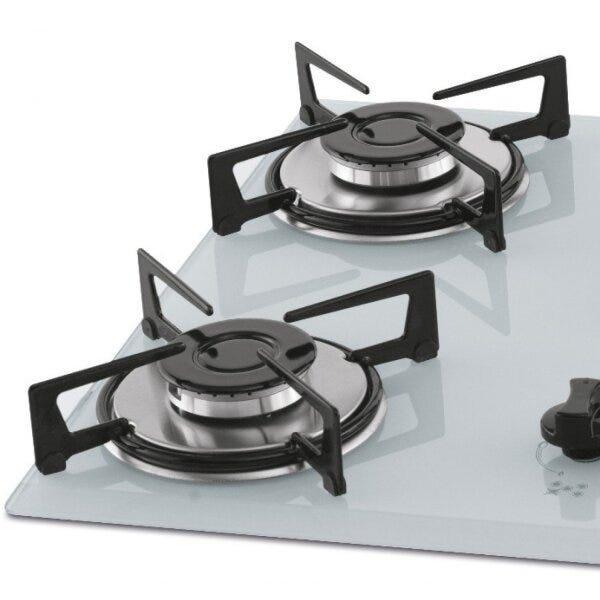 Cooktop 5 Bocas a Gás Bivolt Fischer Branco
