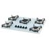 Miniatura Cooktop 5 Bocas a Gás Bivolt Fischer Branco