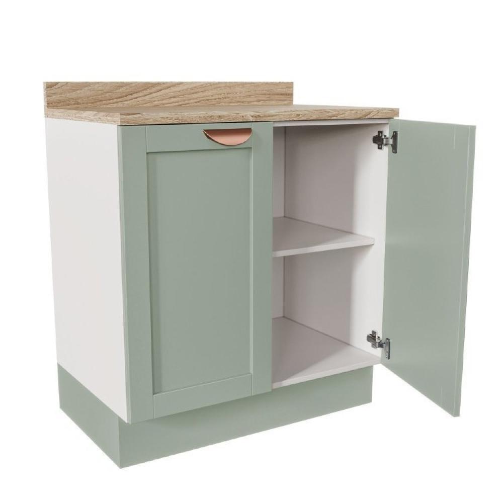 Cozinha Modulada 4 Peças Arizona CabeCasa MadeiraMadeira Branco/Menta