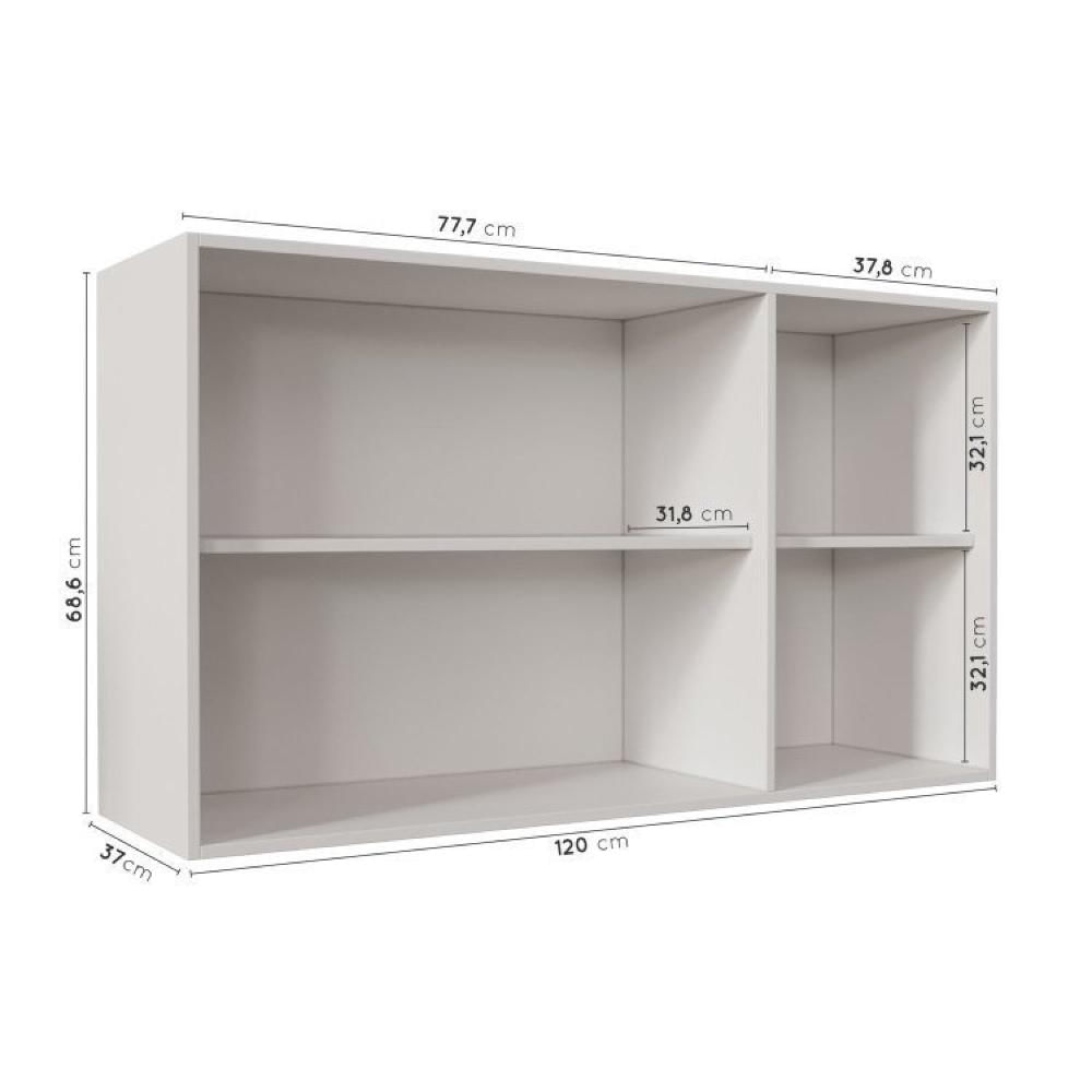 Cozinha Modulada 4 Peças Arizona CabeCasa MadeiraMadeira Branco/Menta