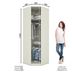 Miniatura Guarda Roupa Canto Oblíquo Modulado 1 Porta Seletto Henn Areia HP