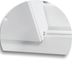 Miniatura Janela de PVC 100x240cm 3 Folhas com Vidro Liso e Cremona ITEC Brimack Branco