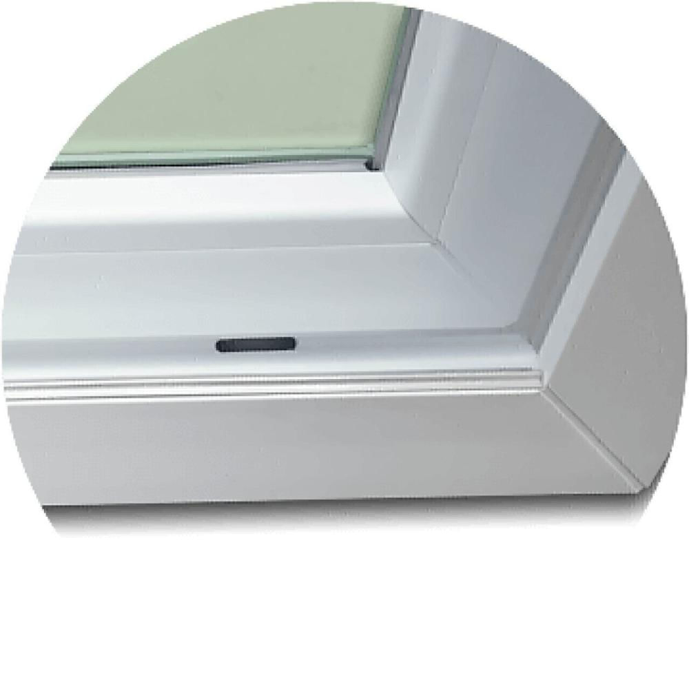 Janela de PVC 100x240cm 3 Folhas com Vidro Liso e Cremona ITEC Brimack Branco