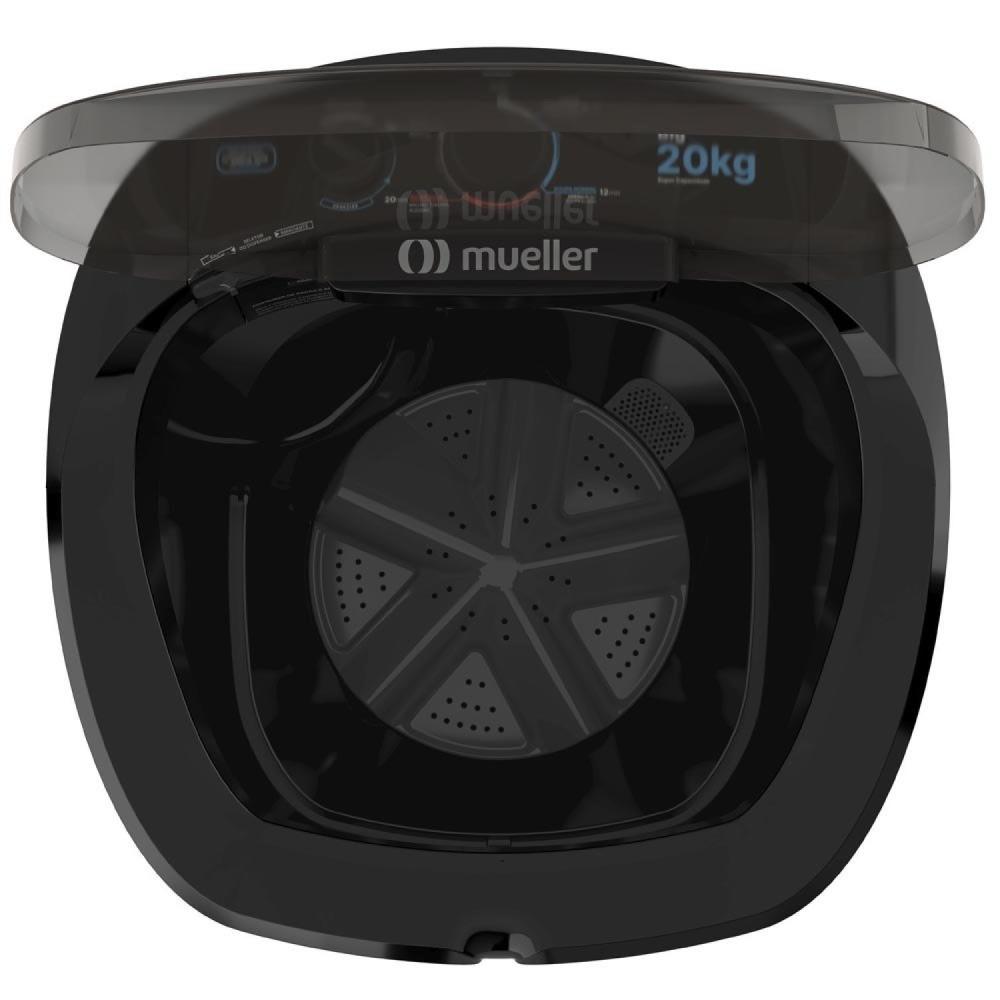 Tanquinho Mueller 20kg Big Preto 127v Preto